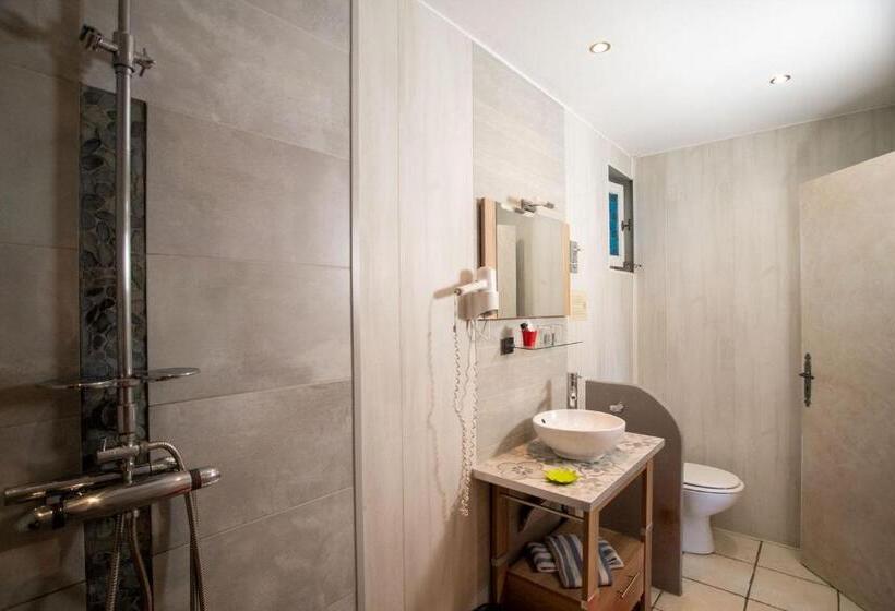 اتاق استاندارد با تراس, Hôtel Les Orangers