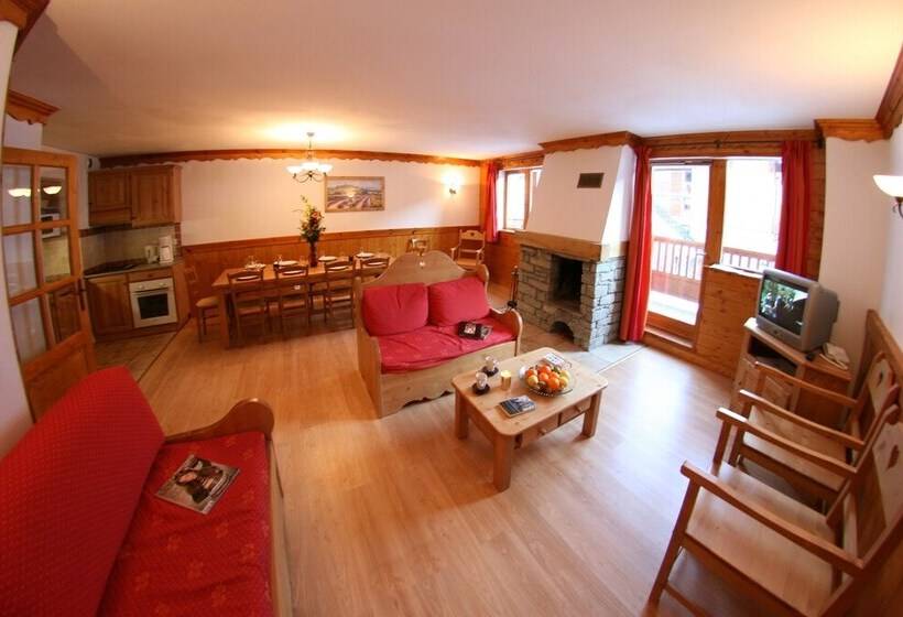 آپارتمان 3 خوابه, Chalet Des Neiges Oz En Oisans