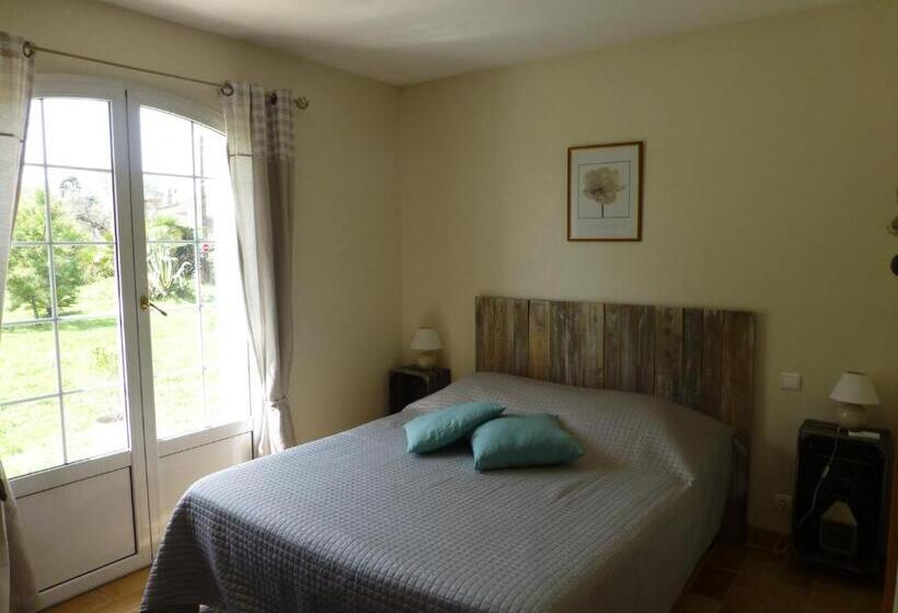 اتاق استاندارد با تراس, Chambre D Hôtes La Bastide Des Eucalyptus
