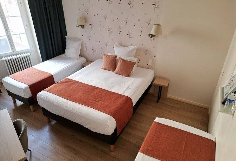اتاق استاندارد چهار تخته, Contact Hôtel Les Platanes Villeneuve Sur Lot Centre