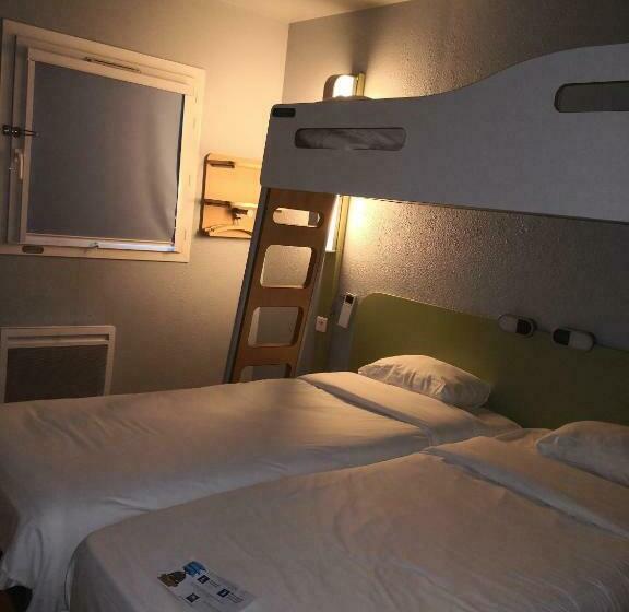 اتاق استاندارد سه نفره, Ibis Budget Cergy St Christophe