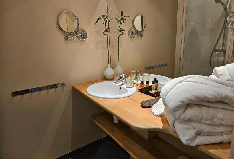 اتاق استاندارد با تراس, La Fraîchette Hôtel & Spa