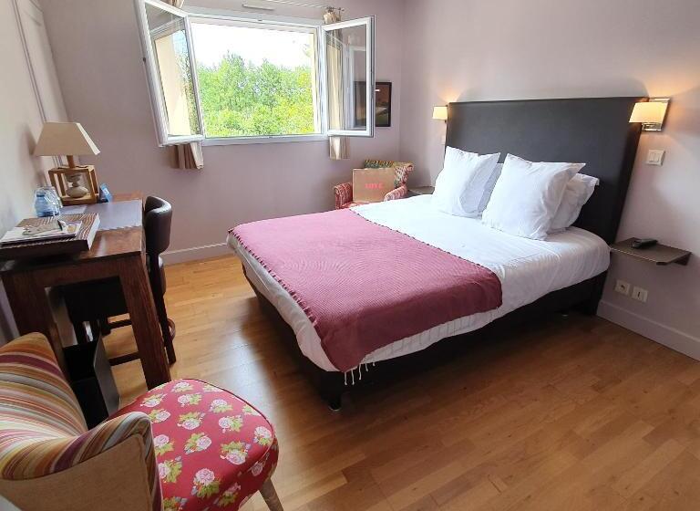 اتاق استاندارد با چشم‌انداز باغ, La Fraîchette Hôtel & Spa