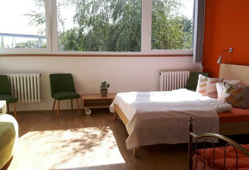 اتاق استاندارد با سرویس بهداشتی مشترک, Hostel Stralsund