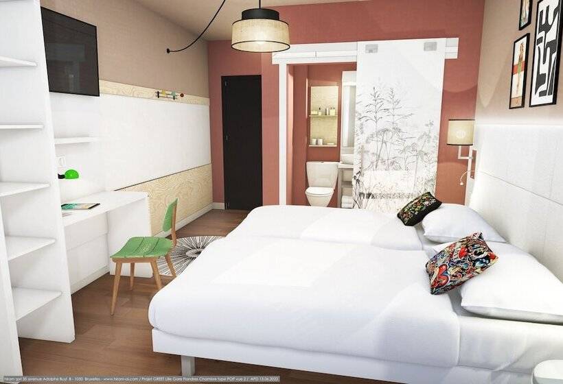 اتاق استاندارد با تخت دوبل, Greet Hotel Lille Gare Flandres   Groupe Accor