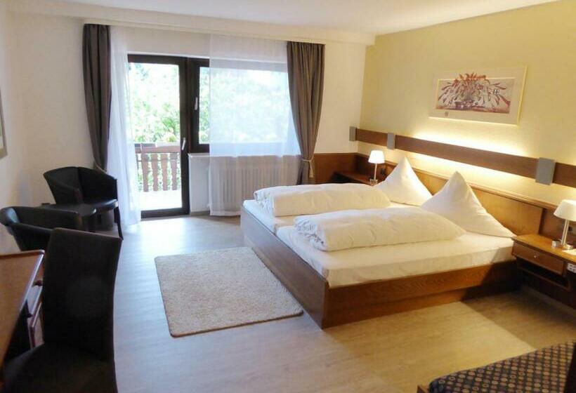 اتاق استاندارد با بالکن, Landhotel Rebstock