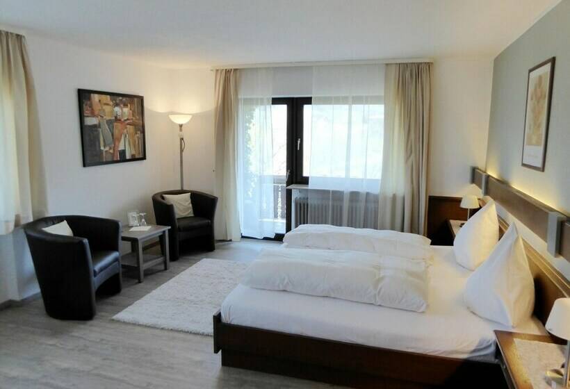 اتاق استاندارد با بالکن, Landhotel Rebstock