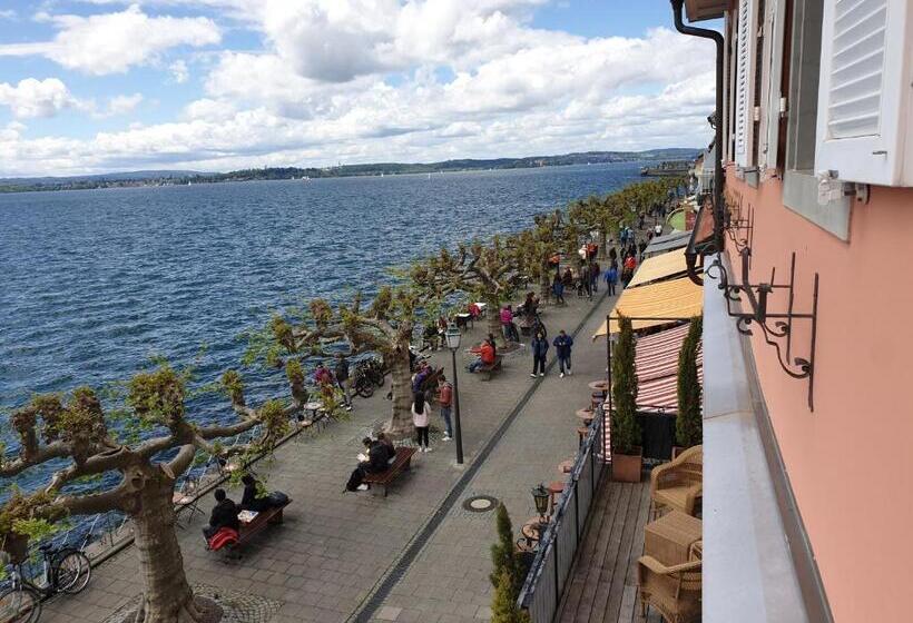 اتاق استاندارد با چشم‌انداز دریاچه, Strand Cafe Meersburg