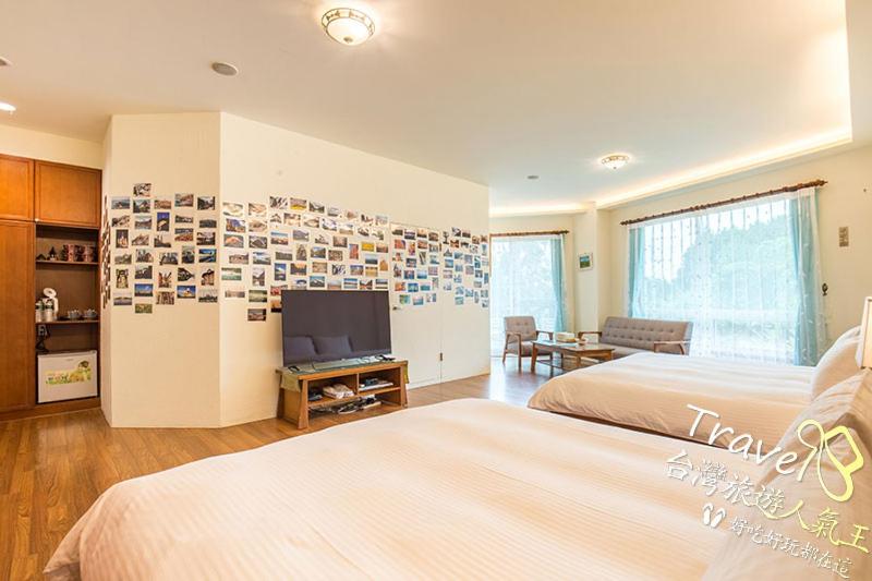 اتاق استاندارد چهارنفره با چشم‌انداز باغ, Tree Lake B&b Hualien