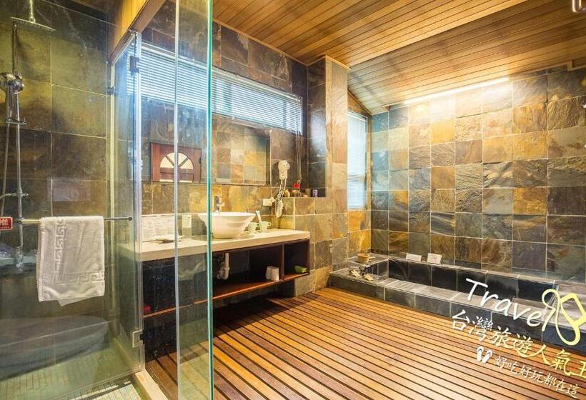 اتاق استاندارد با بالکن, Tree Lake B&b Hualien