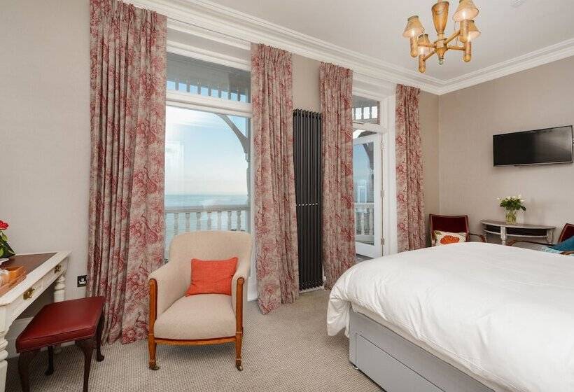 اتاق لوکس با بالکن و چشم‌انداز دریا, Bay Tree Broadstairs