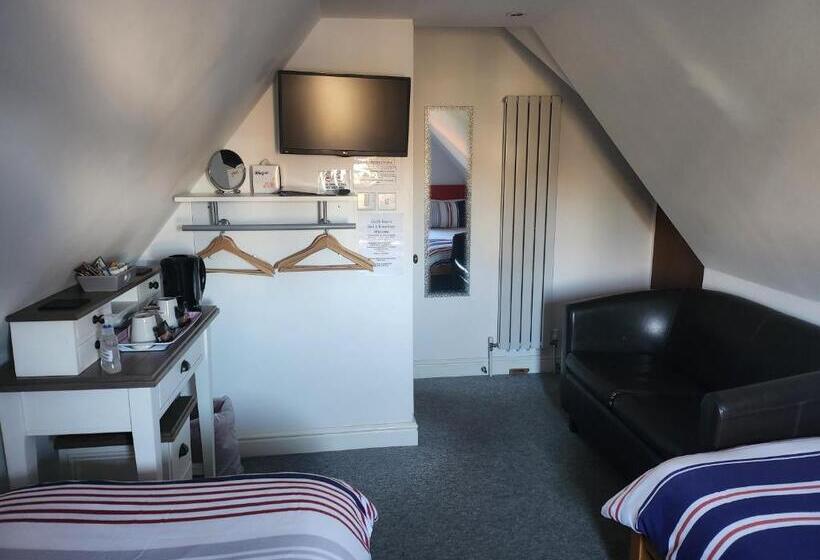 اتاق استاندارد با چشم‌انداز باغ, South Beach B & B
