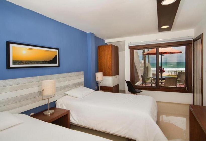 اتاق استاندارد با چشم‌انداز دریا, Casita De La Playa