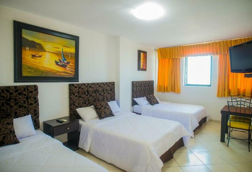 اتاق استاندارد سه نفره, Presidente Beach Salinas