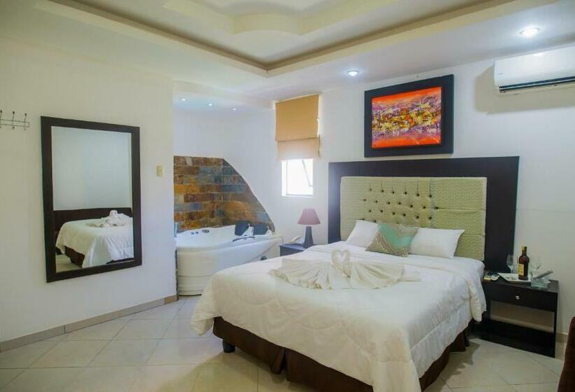 اتاق استاندارد با وان آب گرم, Presidente Beach Salinas