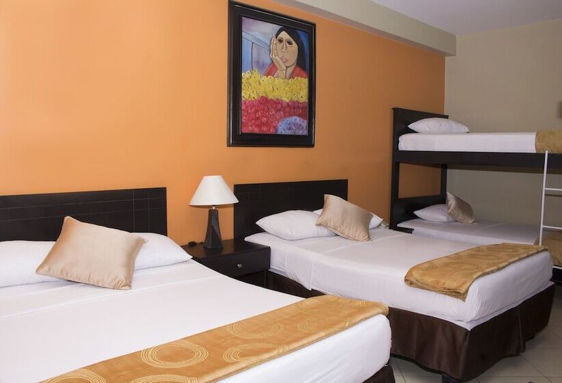 اتاق استاندارد چهار تخته, Presidente Beach Salinas