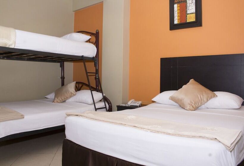 اتاق استاندارد چهار تخته, Presidente Beach Salinas