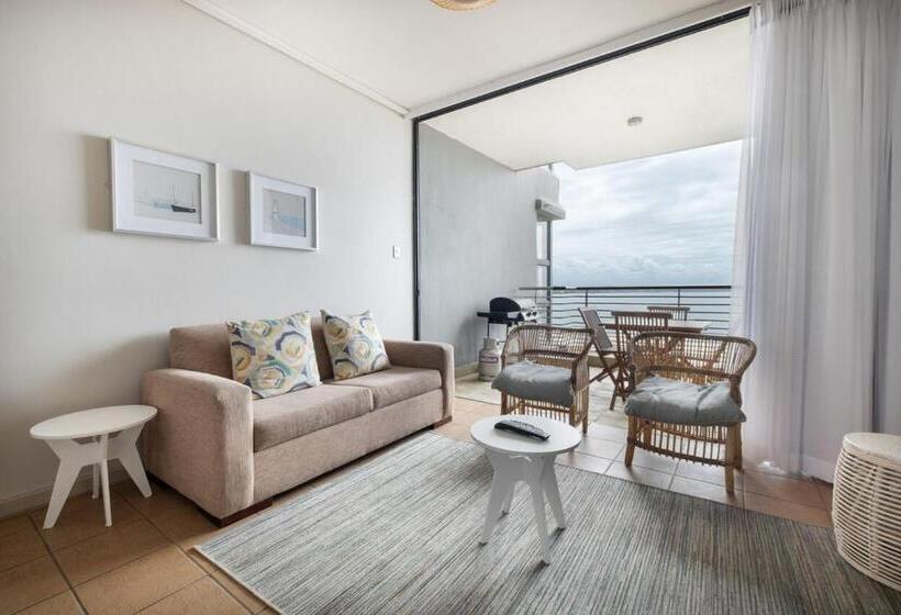 آپارتمان 1 خوابه با چشم‌انداز دریا, Point Waterfront Apartments