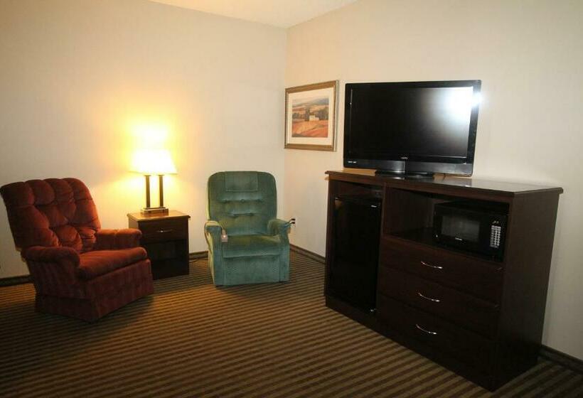 适合残疾人士使用的带超级大床的标准间, Bowman Inn And Suites