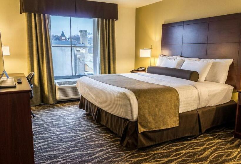 اتاق لوکس با تخت بزرگ, Cobblestone Hotel & Suites   Chippewa Falls