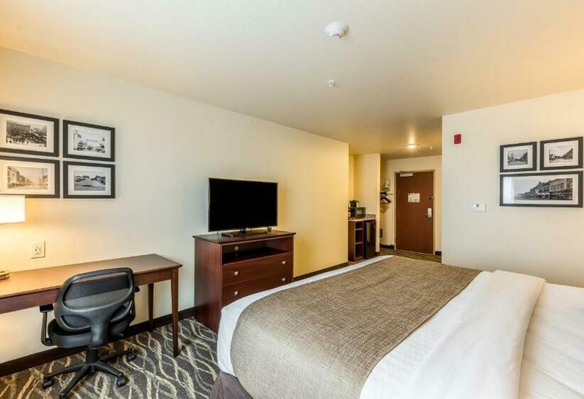 اتاق لوکس با تخت بزرگ, Cobblestone Hotel & Suites   Chippewa Falls