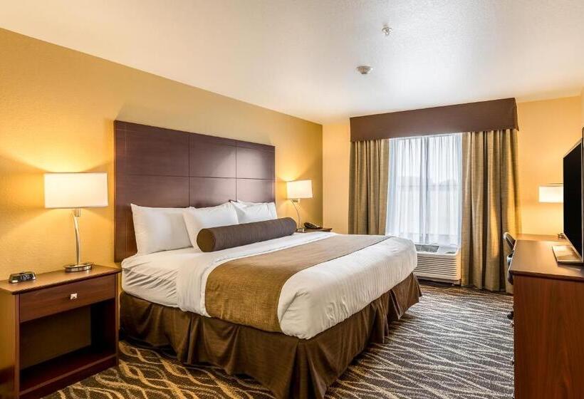 اتاق استاندارد با تخت بزرگ برای معلولان, Cobblestone Hotel & Suites   Chippewa Falls