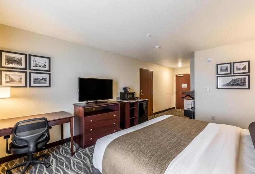 اتاق استاندارد با تخت بزرگ برای معلولان, Cobblestone Hotel & Suites   Chippewa Falls