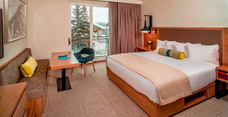 اتاق لوکس با تخت بزرگ, Limelight Hotel Ketchum