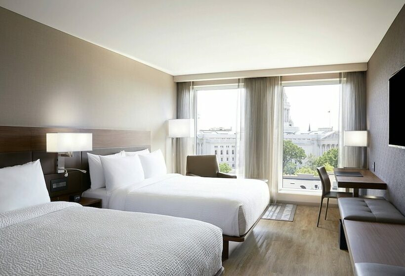 اتاق استاندارد با 2 تخت دوبل, Ac Hotel By Marriott Madison Downtown
