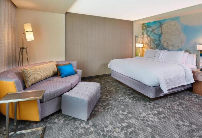 اتاق استاندارد با تخت بزرگ, Courtyard By Marriott Rome