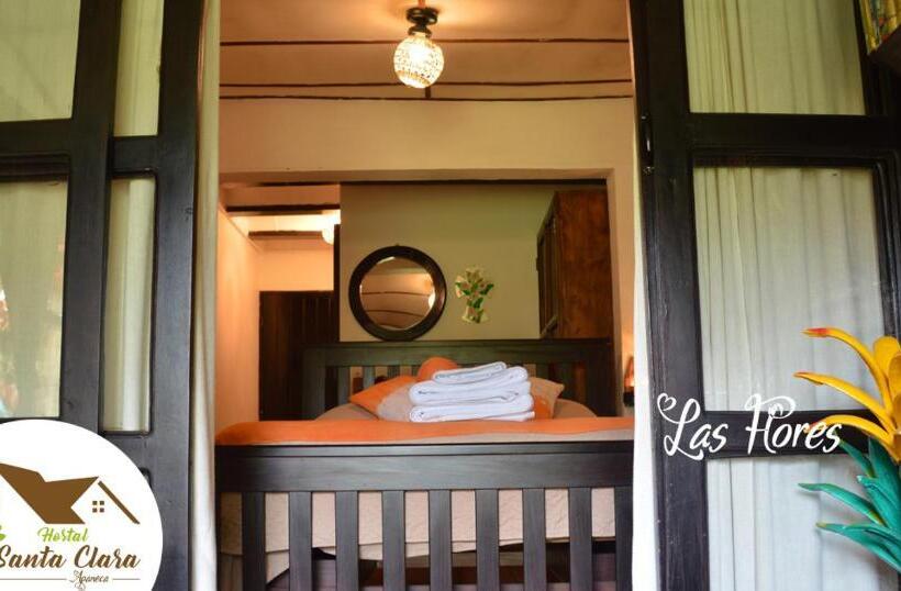 اتاق استاندارد با چشم‌انداز باغ, Hostal Santa Clara B&b