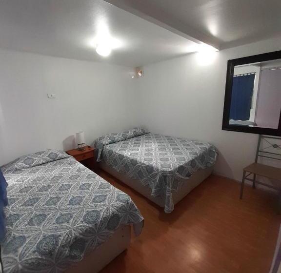 اتاق استاندارد سه نفره, Hostal Huellas De Caldera