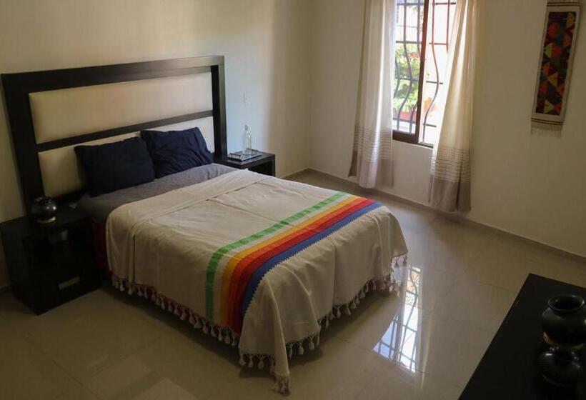 اتاق استاندارد با سرویس بهداشتی مشترک, Anda Nomad Hostel Oaxaca