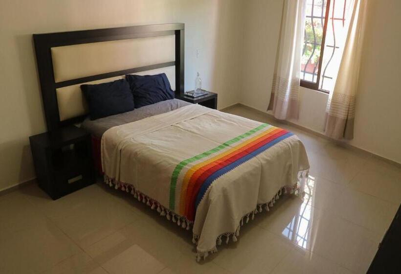 اتاق استاندارد با سرویس بهداشتی مشترک, Anda Nomad Hostel Oaxaca