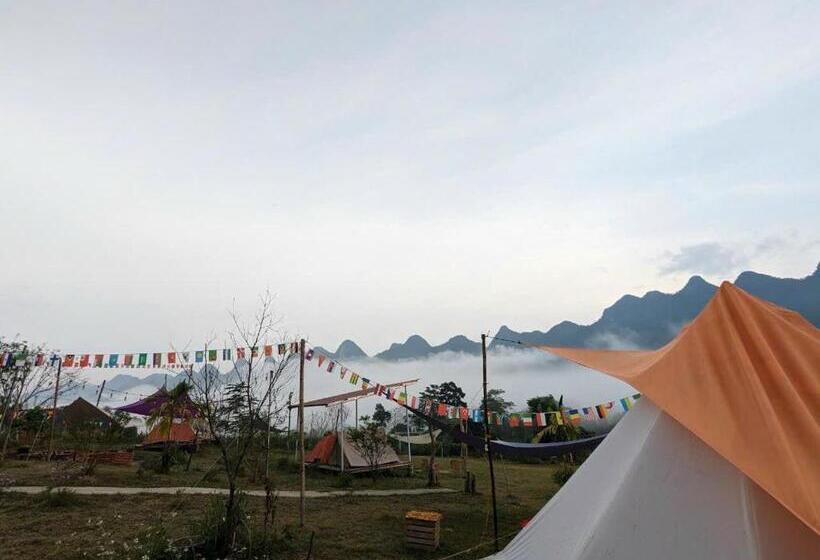 اتاق استاندارد با چشم‌انداز باغ, Wind Hill Homestay Hà Giang