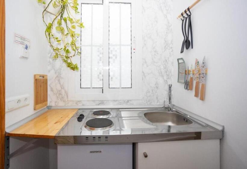 סטודיו סטנדרט עם מרפסת, Naim Guest House Nerja