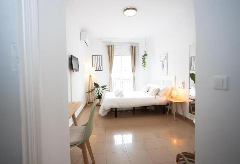 חדר סטנדרט עם מרפסת, Naim Guest House Nerja