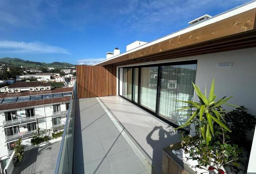 带1个卧室的顶楼公寓, Alto Do Forte