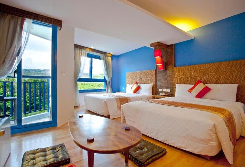 اتاق استاندارد چهار تخته, Golden Sea Inn