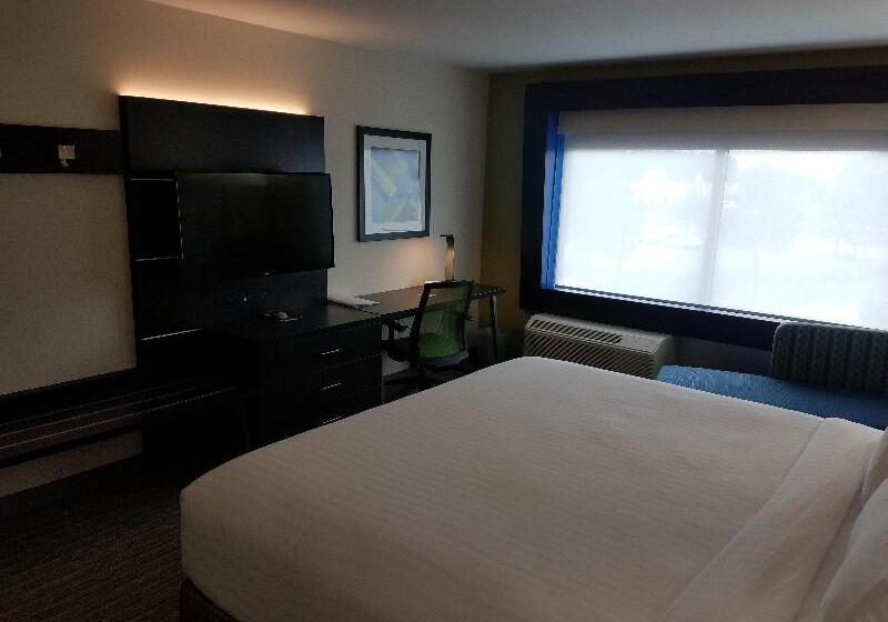 اتاق استاندارد با تخت بزرگ, Holiday Inn Express & Suites Milledgeville By Ihg