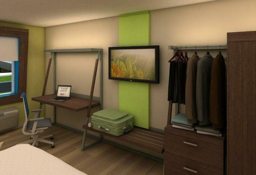اتاق استاندارد با تخت بزرگ, Holiday Inn Express & Suites Milledgeville By Ihg