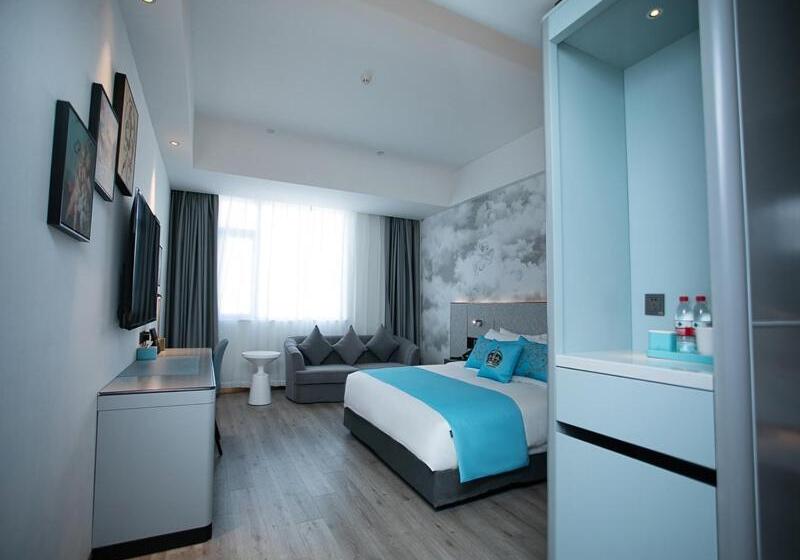 اتاق استاندارد تم دار, Lanou Hotel Huai An Lianshui High Speed Railway Station Yanhuang Avenue