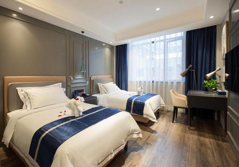 اتاق استاندارد با چشم‌انداز, Lanou Hotel Xilinhot China Madu Cultural Plaza