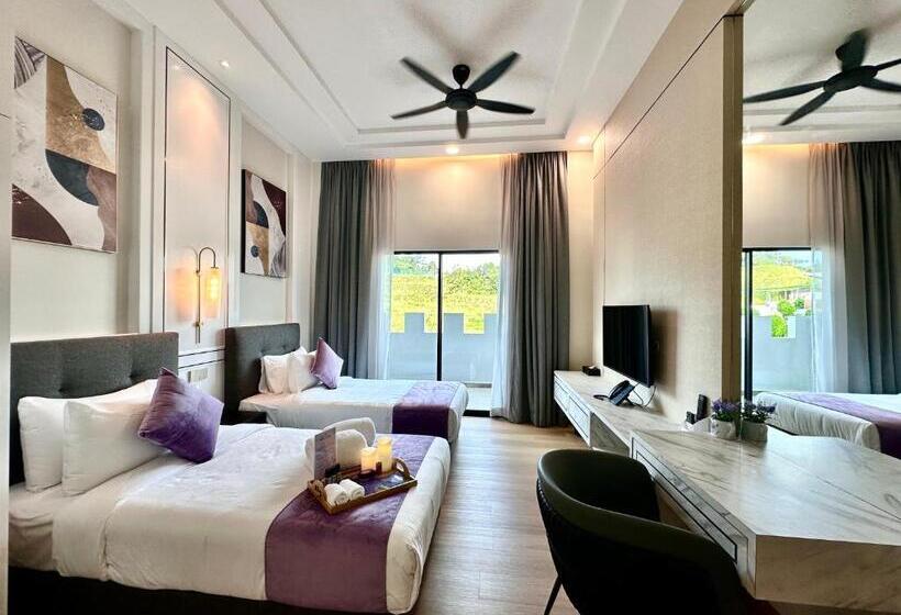 اتاق استاندارد با بالکن, Cameron Lavender Mansion By Play