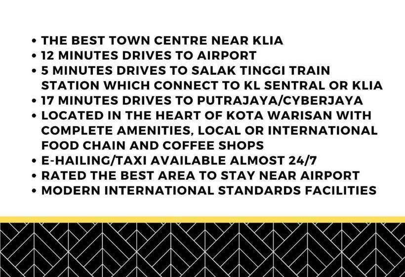 استودیوی لوکس, Near Klia   Kipcore Suite B   Town Centre Sepang