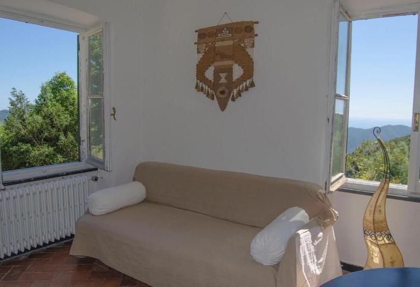 آپارتمان 1 خوابه با چشم‌انداز دریا, Agriturismo Monte Pu
