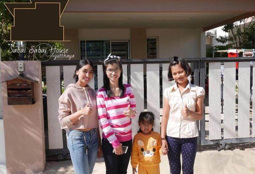 اتاق لوکس با تخت بزرگ, Modern Room At Sabai Sabai Homestay Ayutthaya
