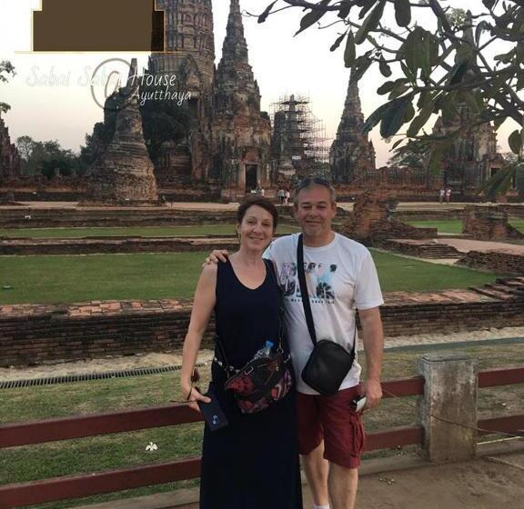 اتاق لوکس با تخت بزرگ, Modern Room At Sabai Sabai Homestay Ayutthaya
