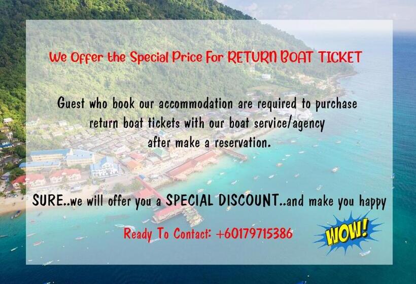 اتاق استاندارد سه نفره, Anis View Perhentian