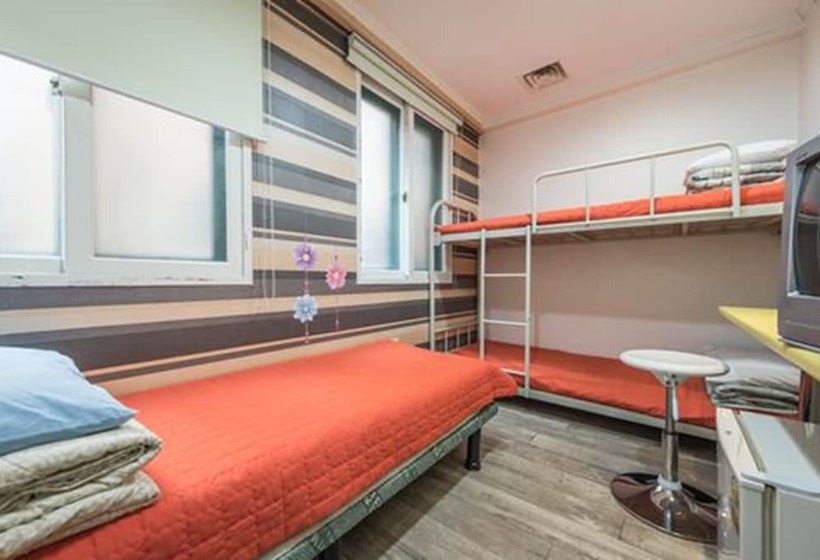 اتاق استاندارد سه تخته با سرویس بهداشتی مشترک, Hostel Korea Original